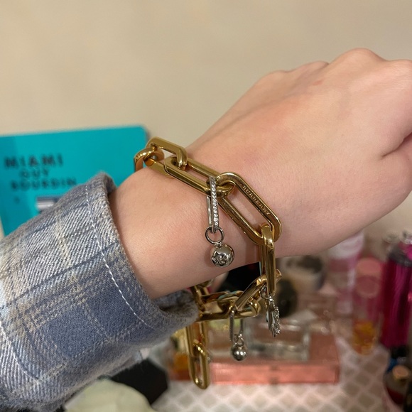 Rare Runway Burberry Chain Bracelet - Picture 8 of 12